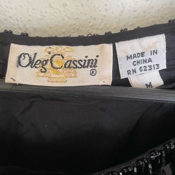 STUNNING Oleg Cassini 1980’s beaded blouse! - Picture 3 of 6
